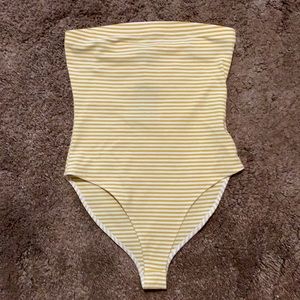 Forever 21 tube top bodysuit